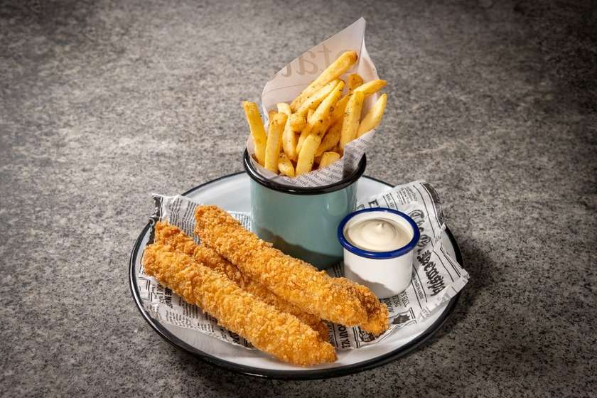Worker's Crispy with Garlic