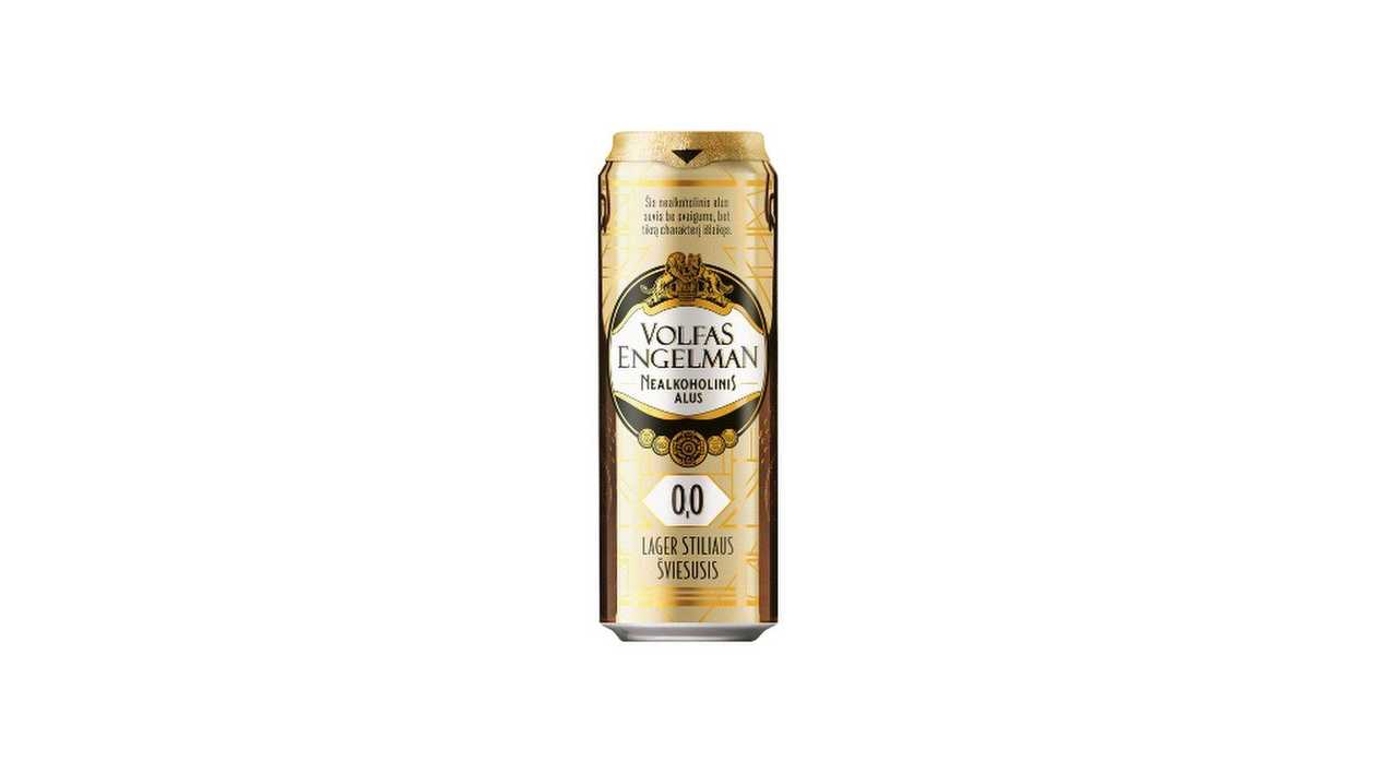 Volfas Engelman Non-alcoholic Beer 0.5% 568 ml