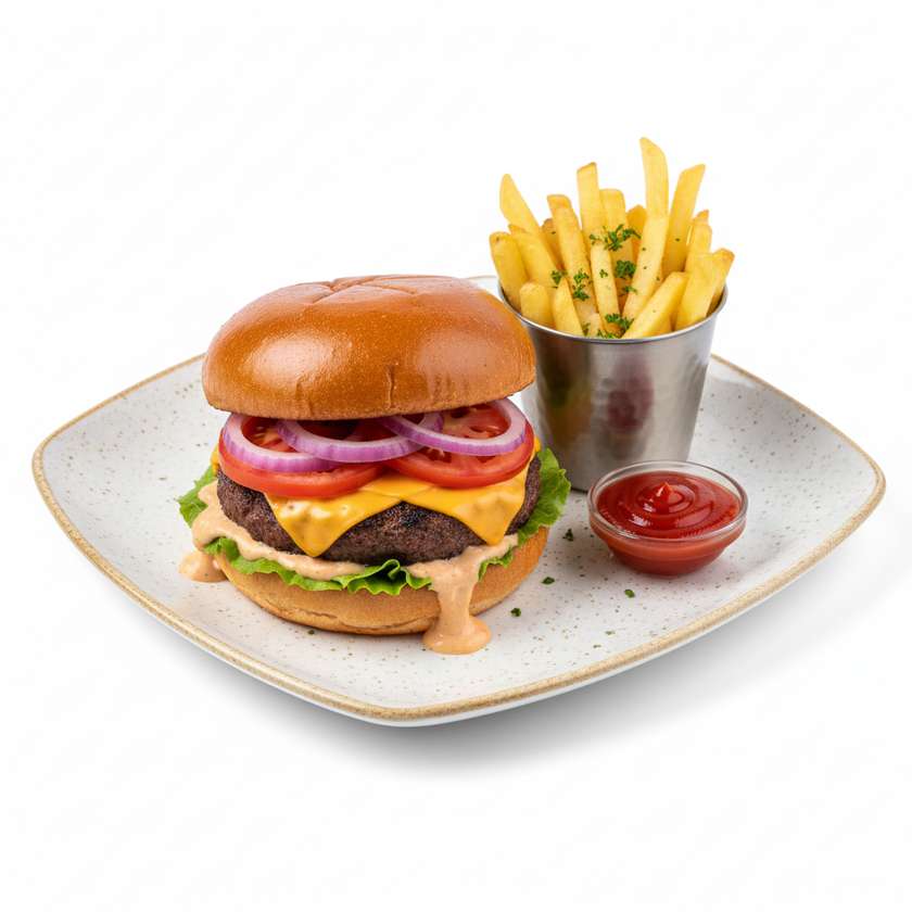 Cem Tempo Burger Combo
