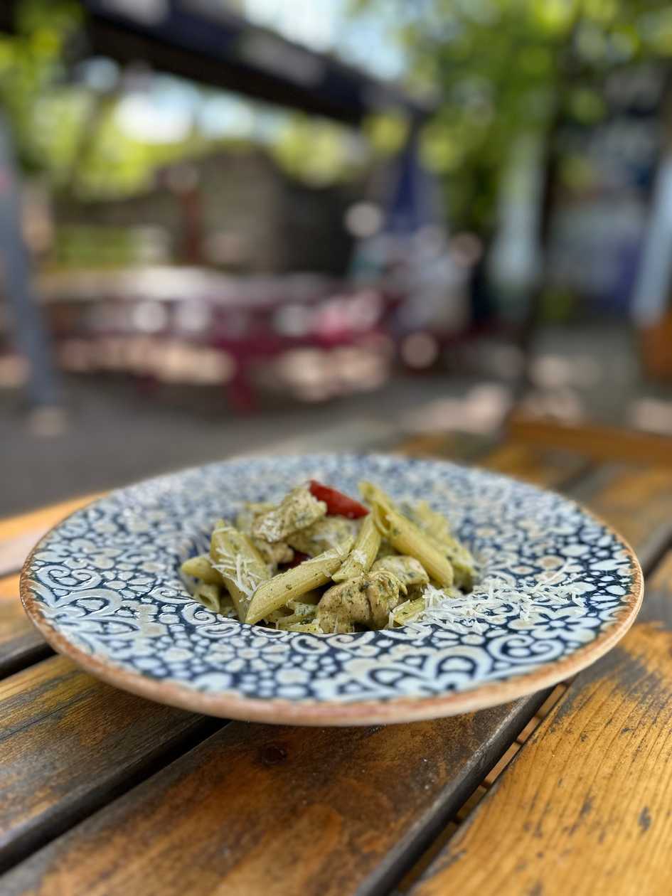 Chicken and pasta penne
