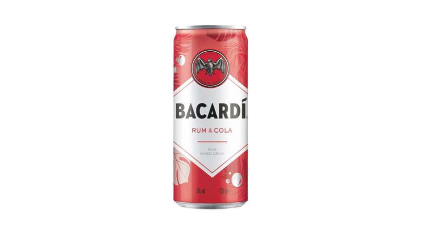 Alcoholic drink Bacardi & Coca-Cola 5% 0.25l can