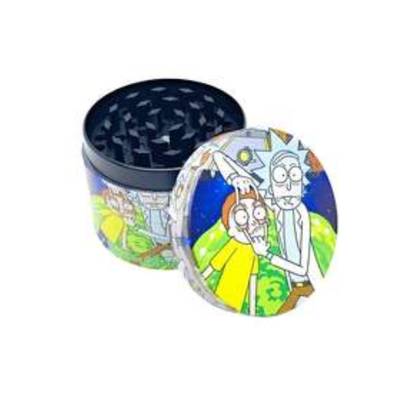 Grinder Metal 40mm 4P Rick & Morty Olhos Abertos