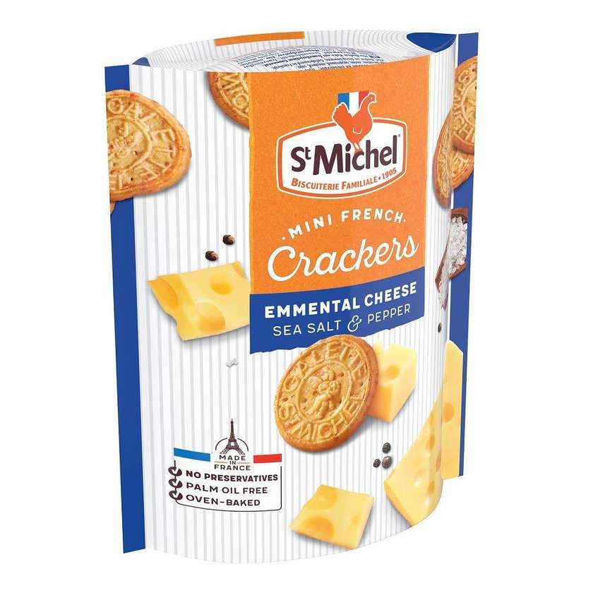 Savory Emmental cheese cookies. 100 g.