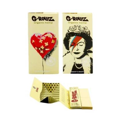 Pack de 50 Mortalhas de Cânhamo Azul KS + Filtros + Sopeira + Stick em Bambu - Rainha