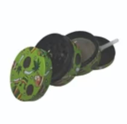 Grinder Metal 50mm 4P Folhas Pai Natal