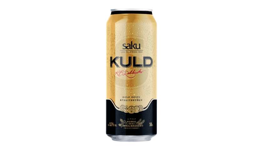 Beer Saku Kuld 0.5L can 5.2%