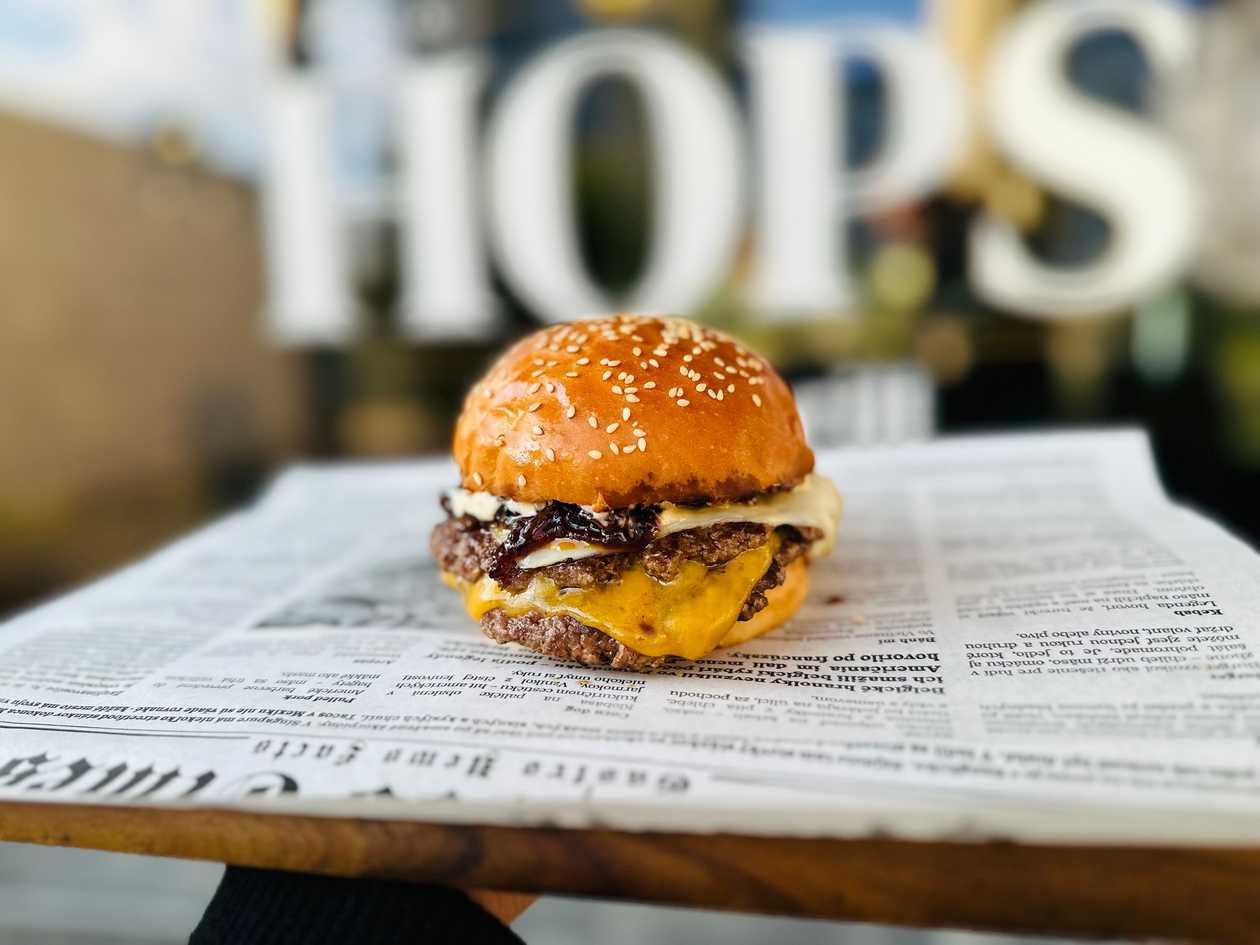 Double Cheese Smash Burger