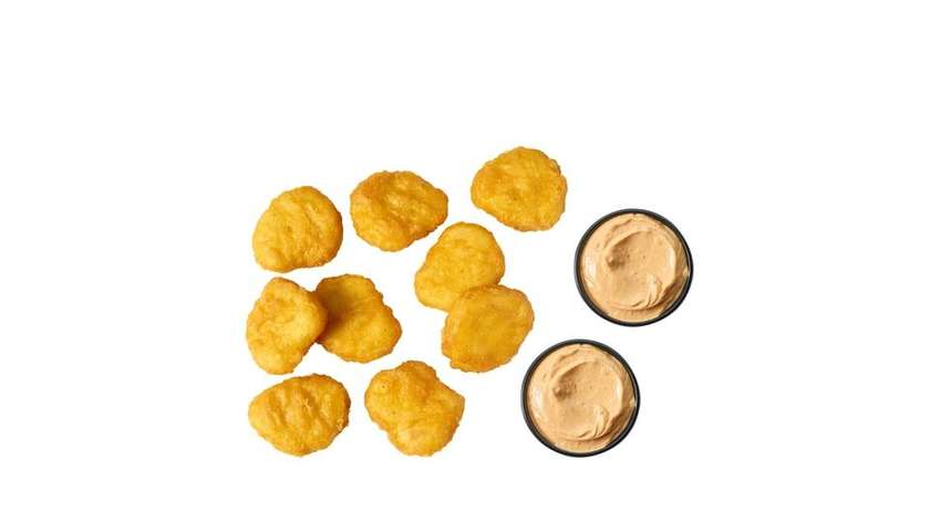 Куриные наггетсы 9 шт. + 2 соусa