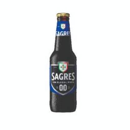 Cerveja Preta Sagres S/Álcool 33cl