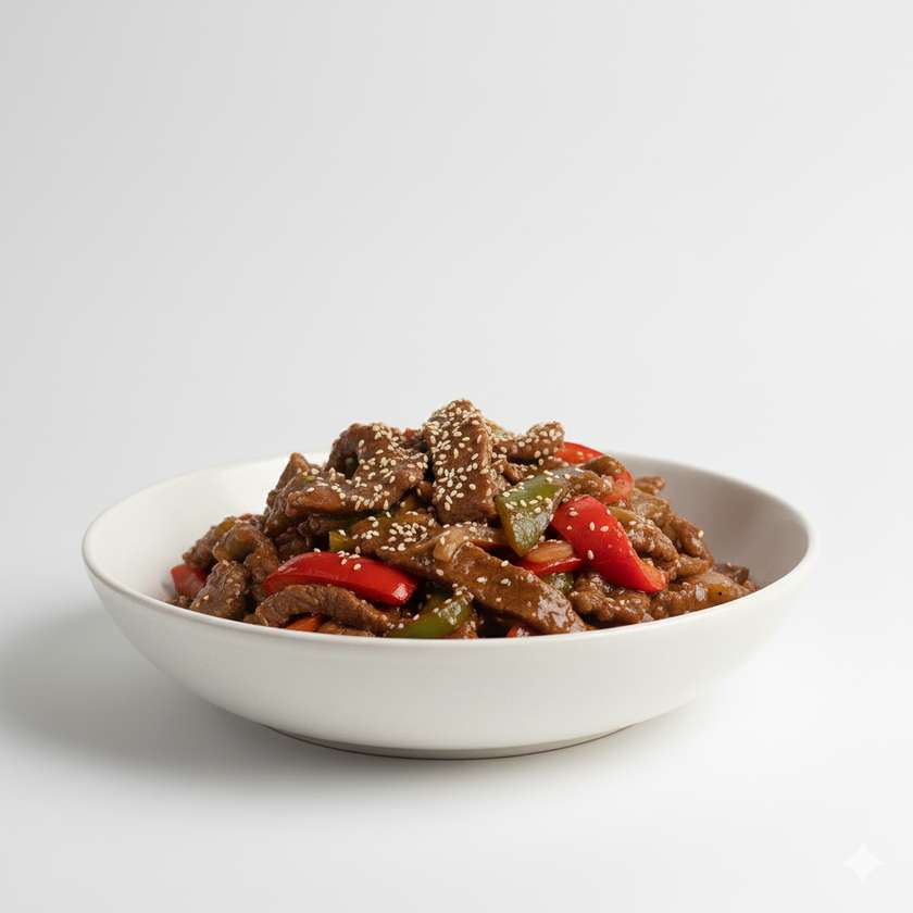 Beef with Peppers
