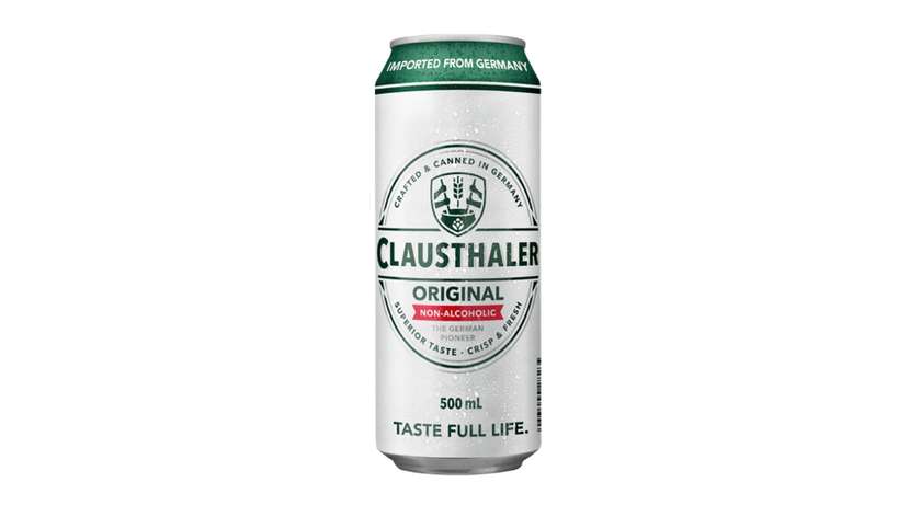 Clausthaler non-alcoholic beer 0.5l can