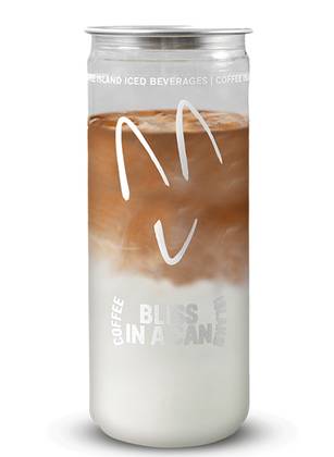 Iced Latte Mocha 16oz in an Icup