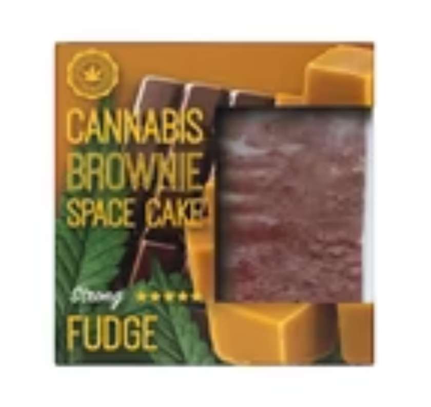 Brownie de Chocolate com Cannabis