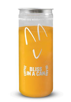 Natural Orange Juice in an Icup