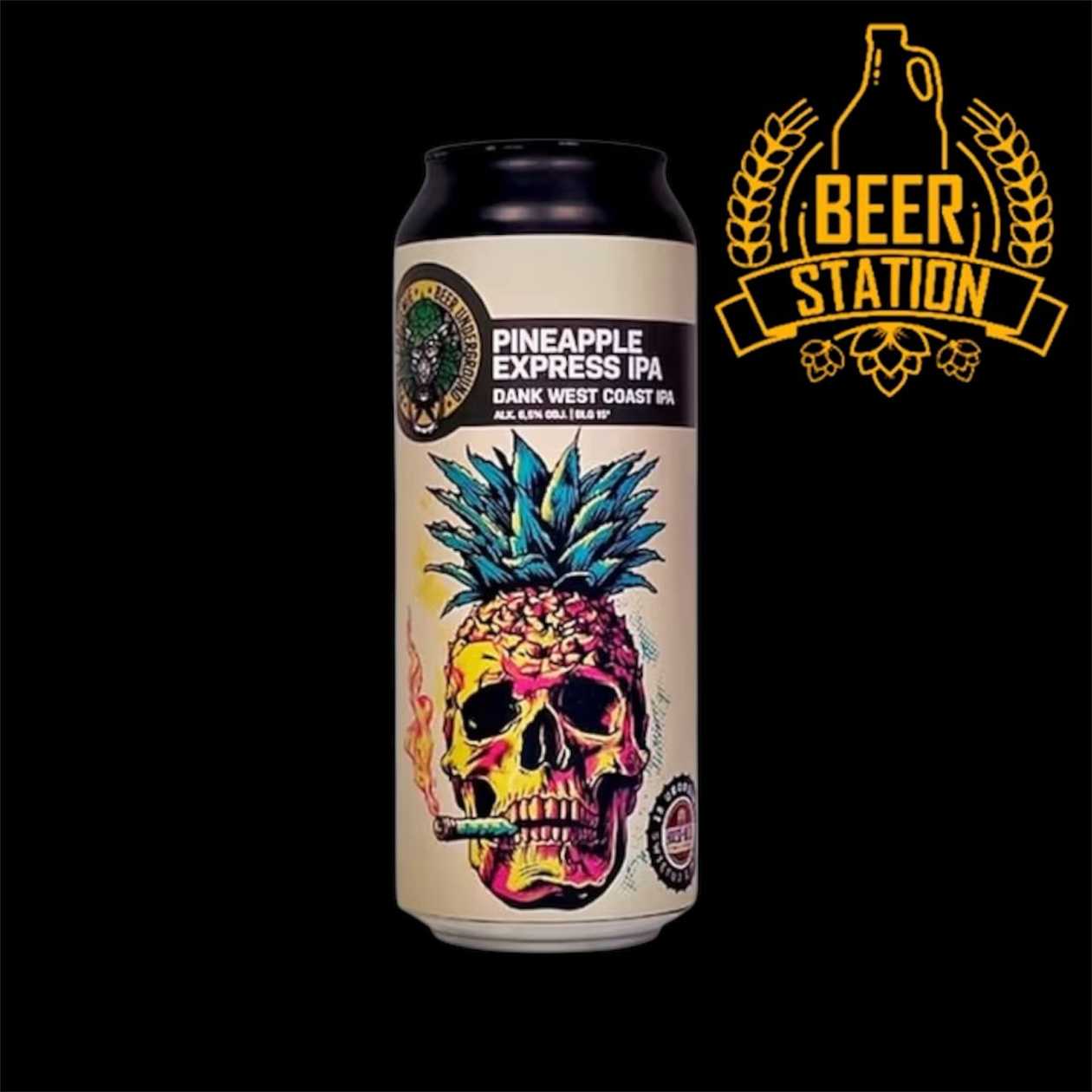 Pineapple Express IPA 15° (Piwne Podziemie) 0.5L