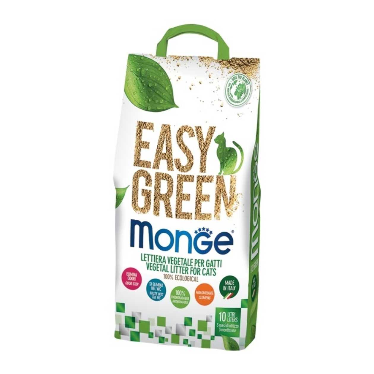 MONGE kassiliiv EASY GREEN paakuv 10L