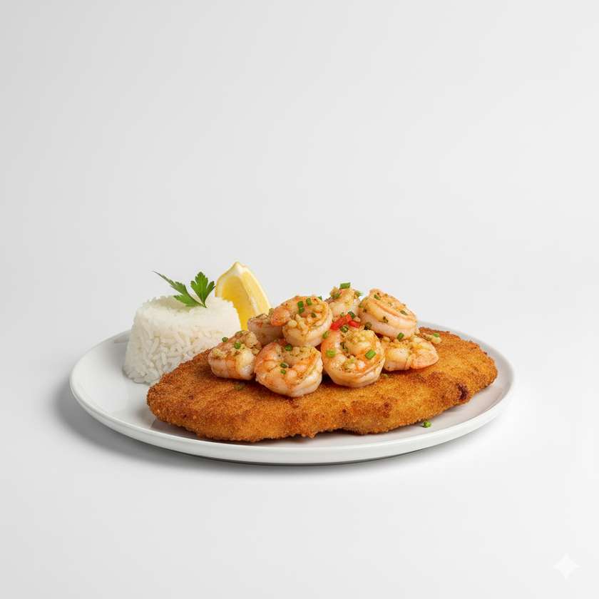 Breaded Cutlet with Shrimp