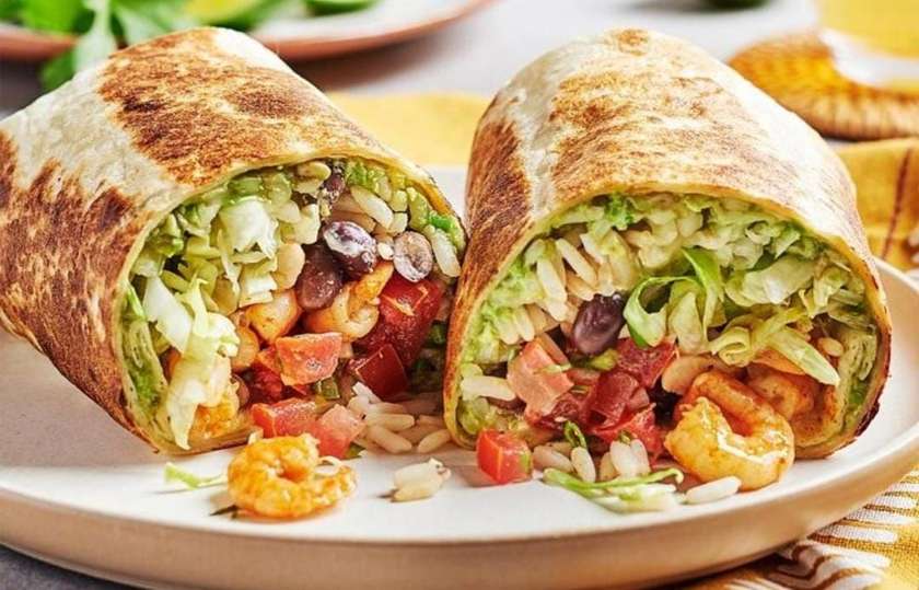 Burrito de Camarão