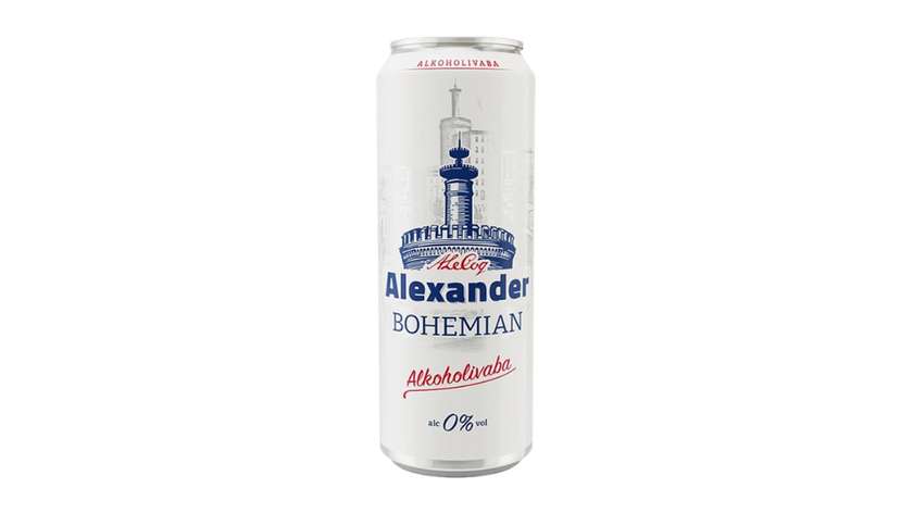 Beer Alexander Bohemian 0.0% 568ml can