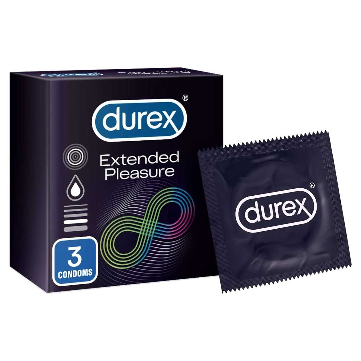 DUREX EXTENDED PLEASURE X3 Condoms