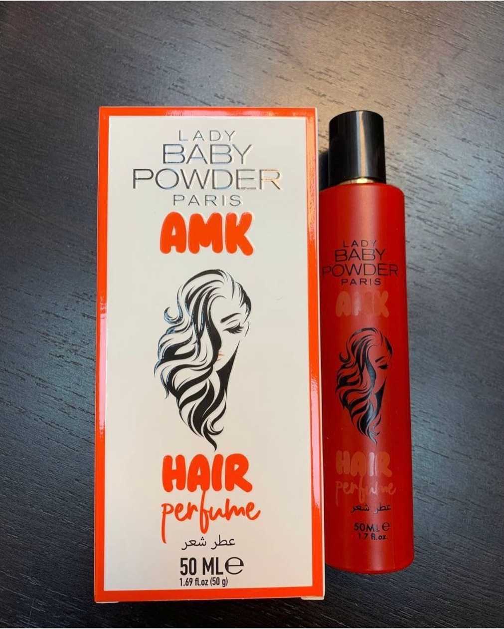 Lady Baby Powder Hair Perfume - Red