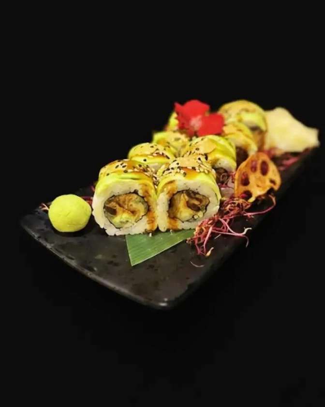 Rainbow Maki Boczniak & Kanpyo ( WEGE )