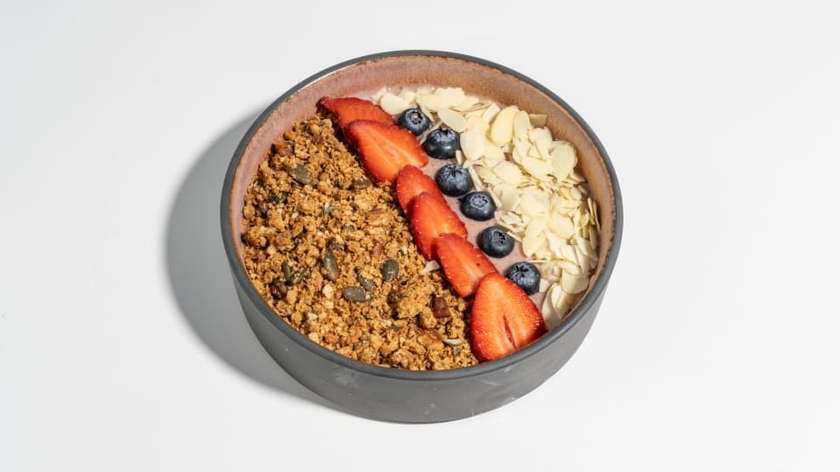 Acai Breakfast Bowl With Fresh Seasonals Fruit