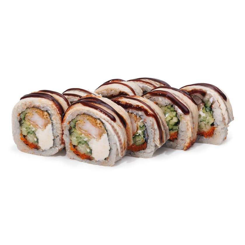 Eel and Tempura Shrimp Roll 370g