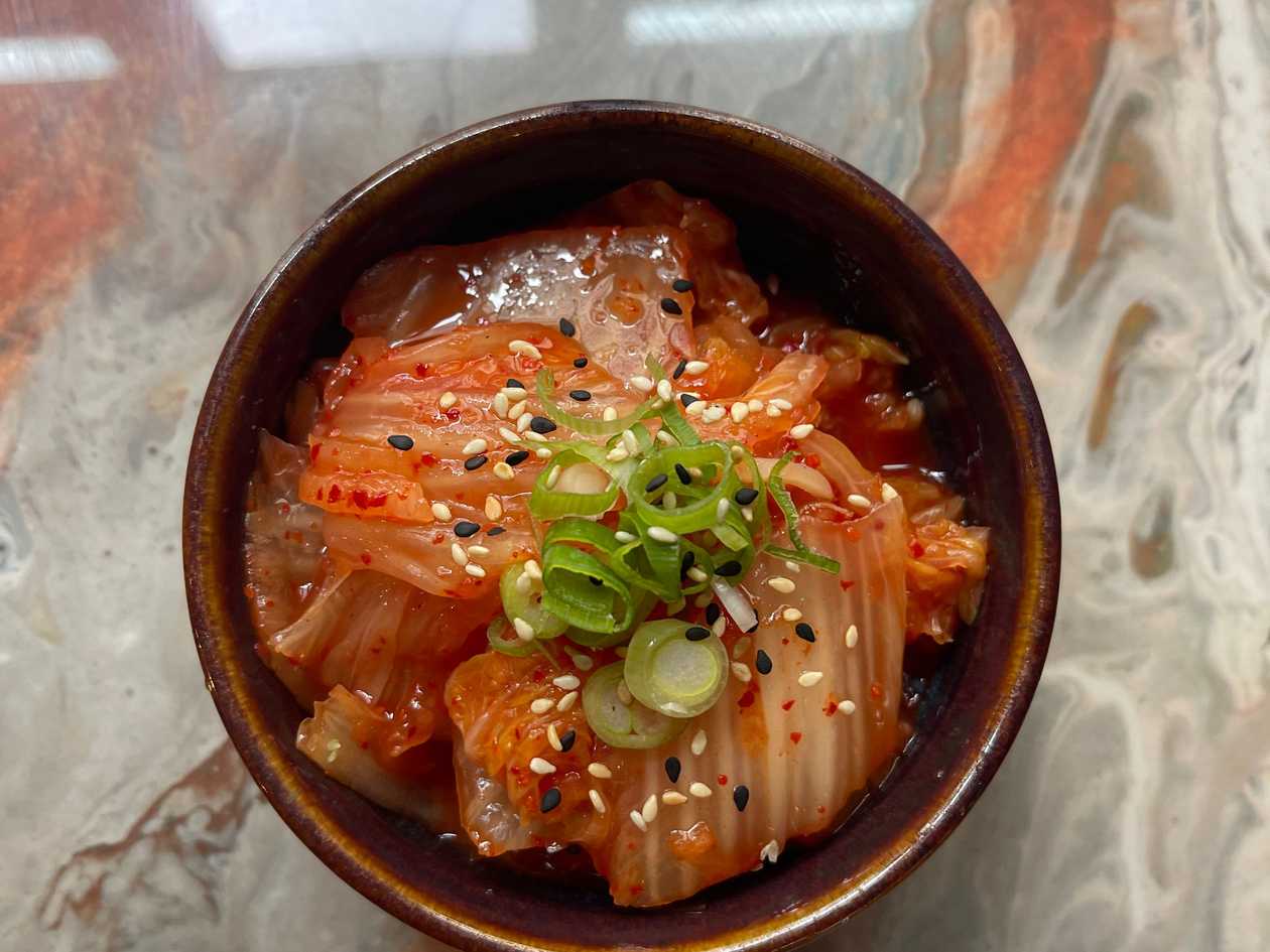 Kimchi salad