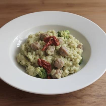 RISOTTO CON MAIALE E BROCCOLI