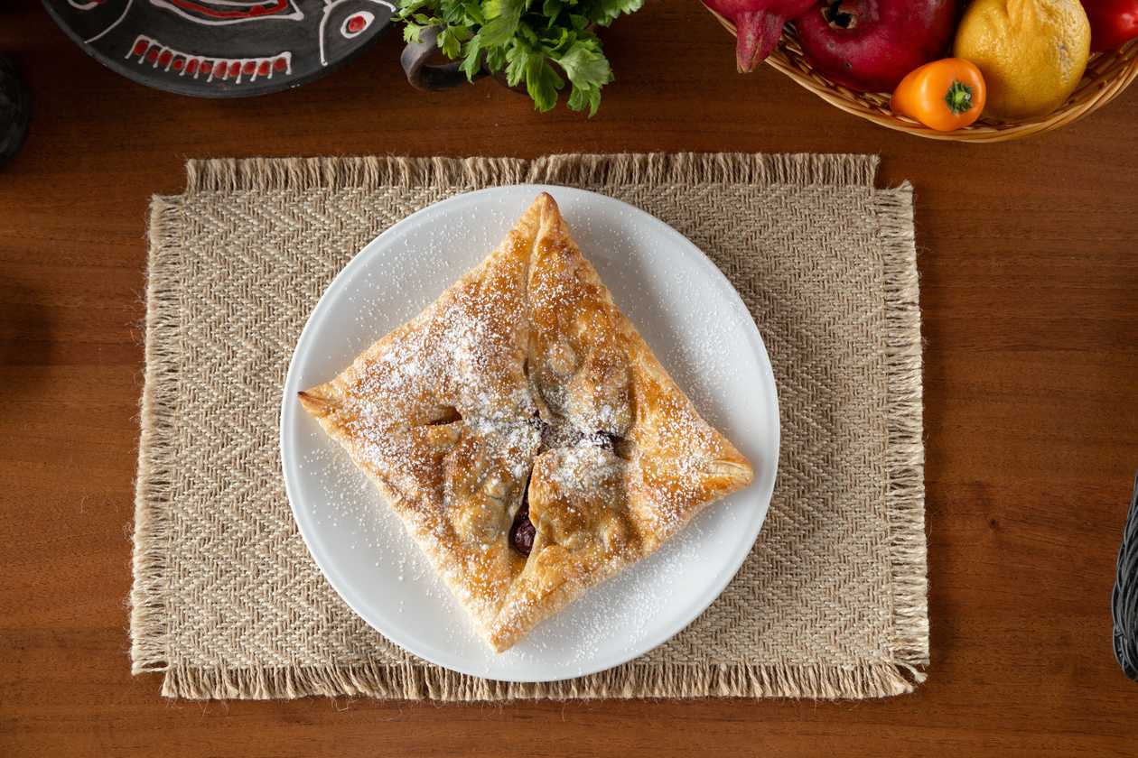 Penovani with Cherries and Chocolate