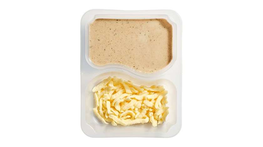 Cream of Mushroom Soup with Spaetzle