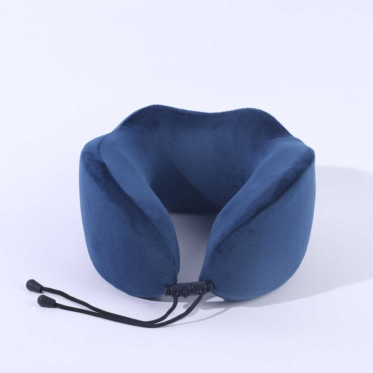 Business Series Adjustable Memory Foam Neck Pillow(Navy)