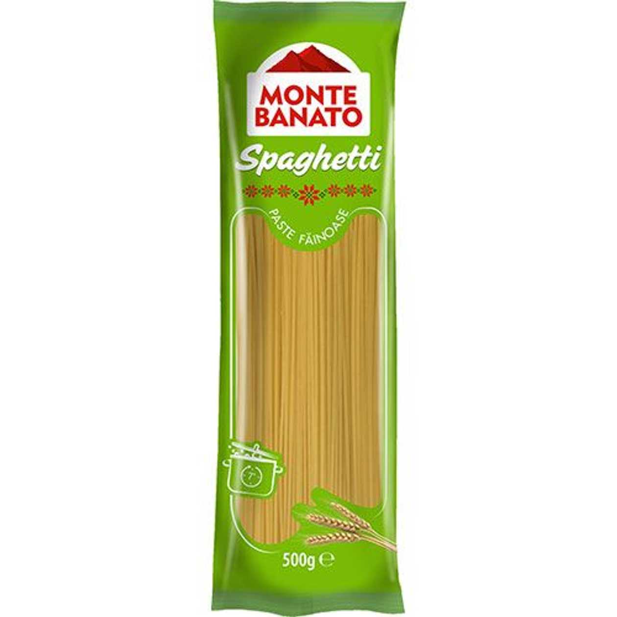 MONTE BANATO SPAGHETE FARA OU 500G