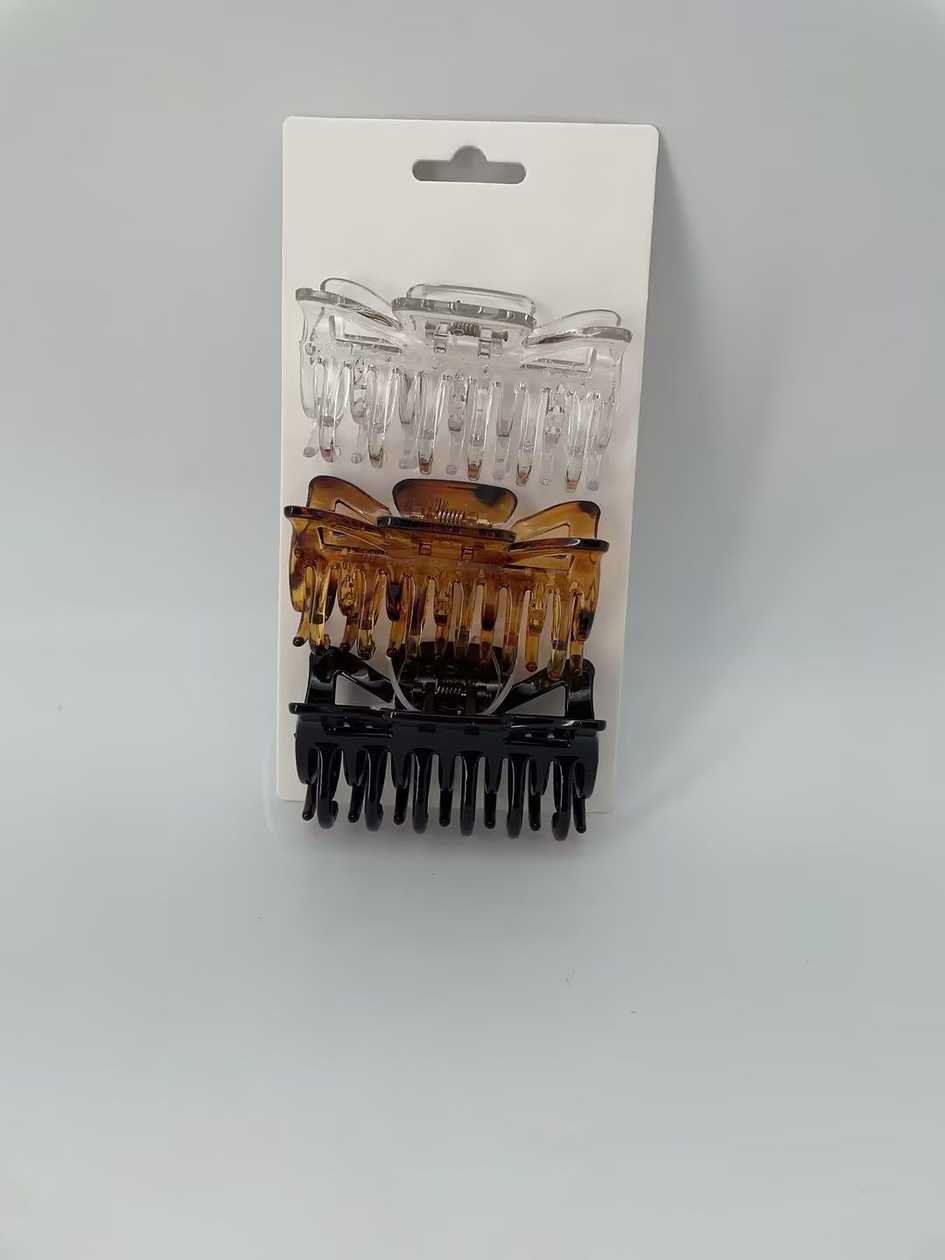 Hair Claw Clips (3 pcs)
