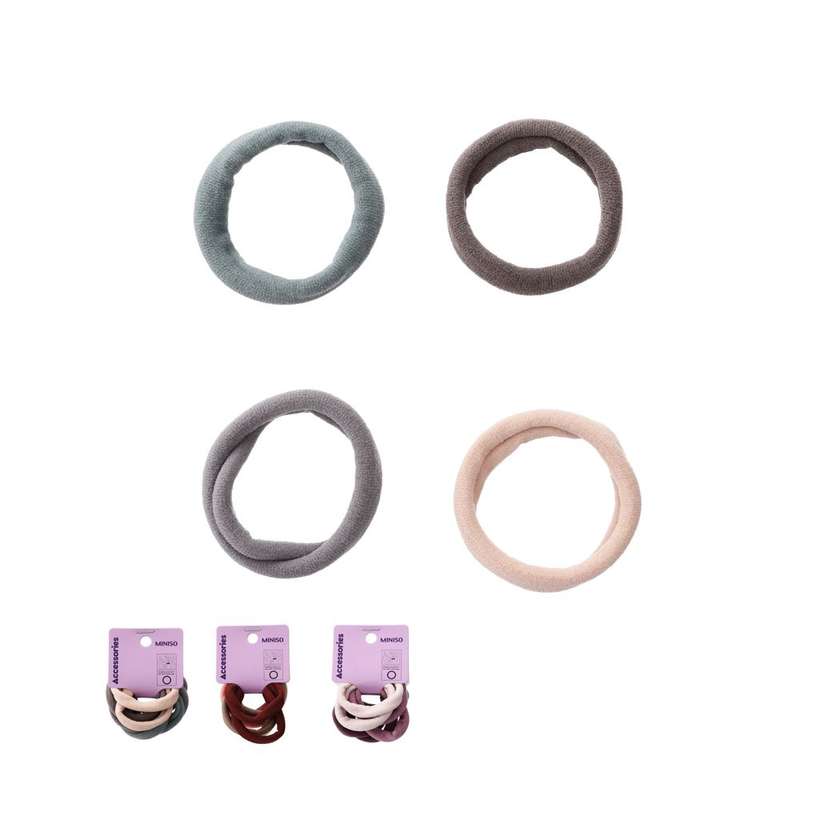 Korean Style 1cm Rubber Band 8pcs