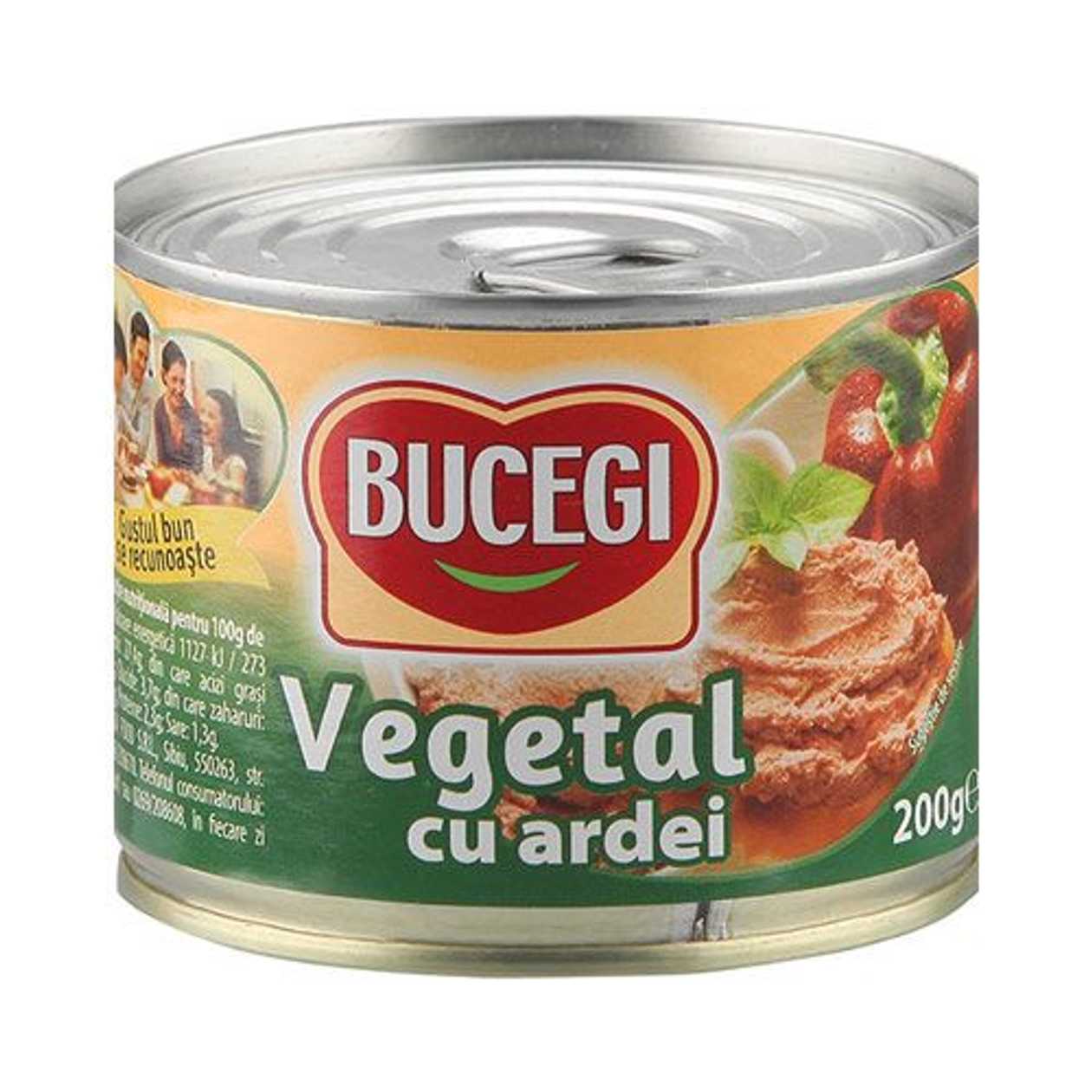 BUCEGI PASTA VEGETALA CU ARDEI 200G