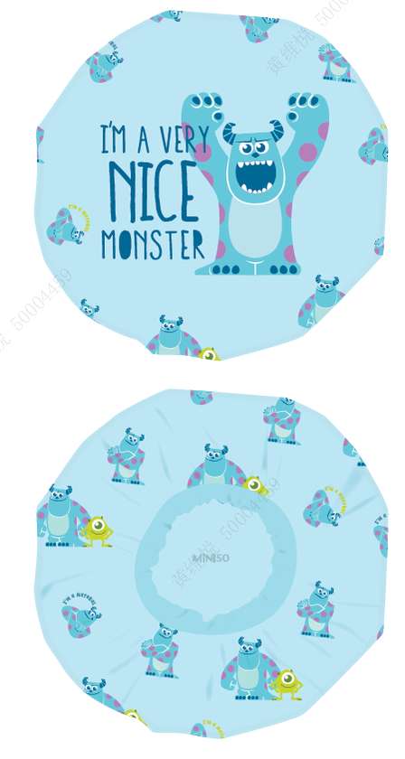 Disney Pixar James Sullivan Collection Shower Cap
