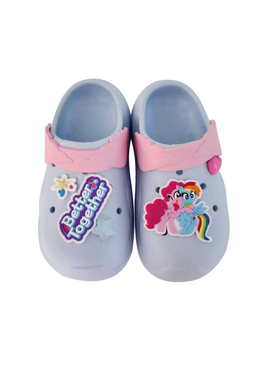 My Little Pony Collection Kids Clogs(Blue,29)