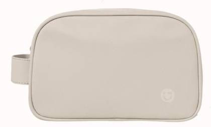 Solid Color Cosmetic Bag (Light Apricot)