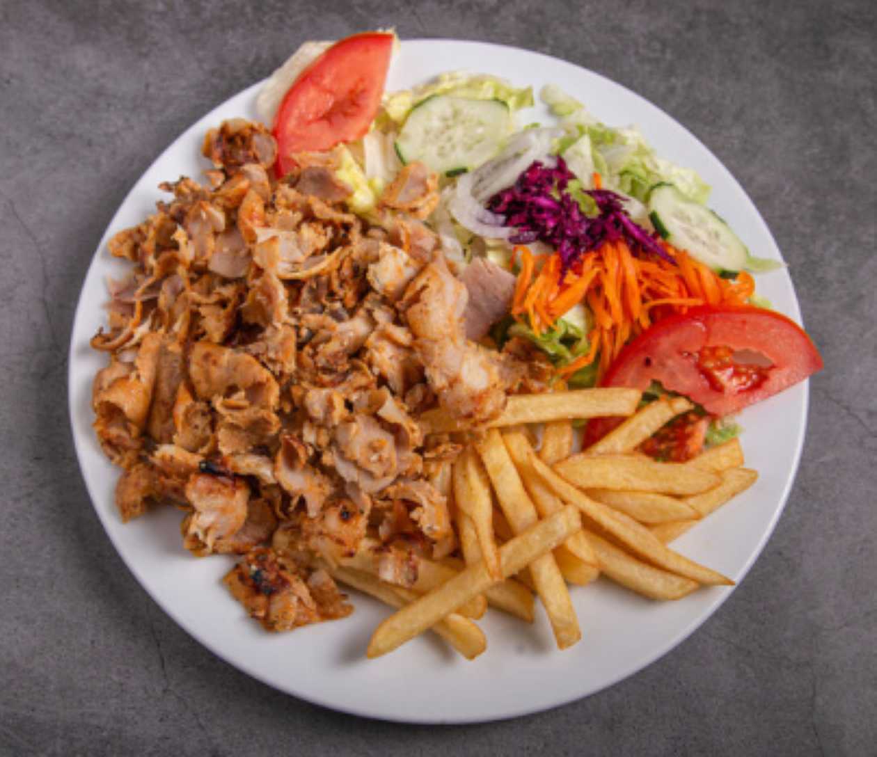 34. Döner Meat and Chips