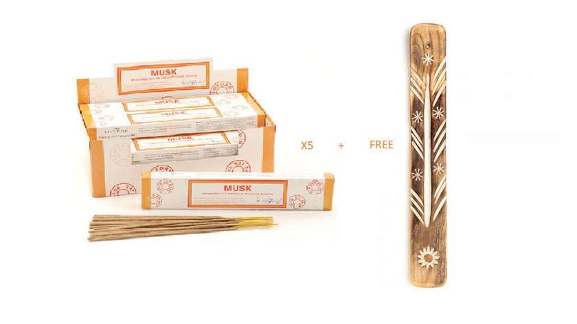 Special Offer: Free Wood Burner With 5 Random Incense Packets