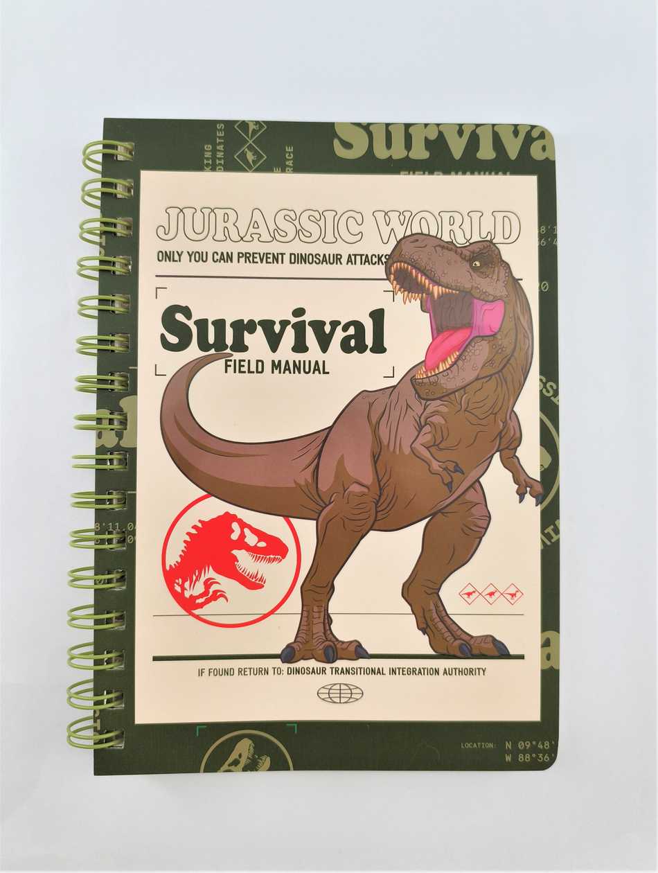 Jurassic World Collection Wire-bound Book (100 Sheets, with Sticker)