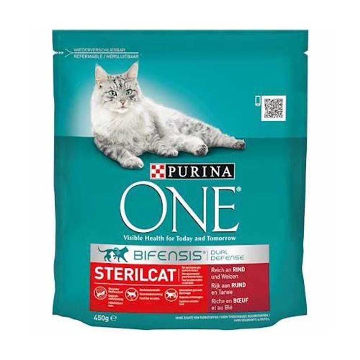 ONE STERILCAT VITA SI CEREALE 450G