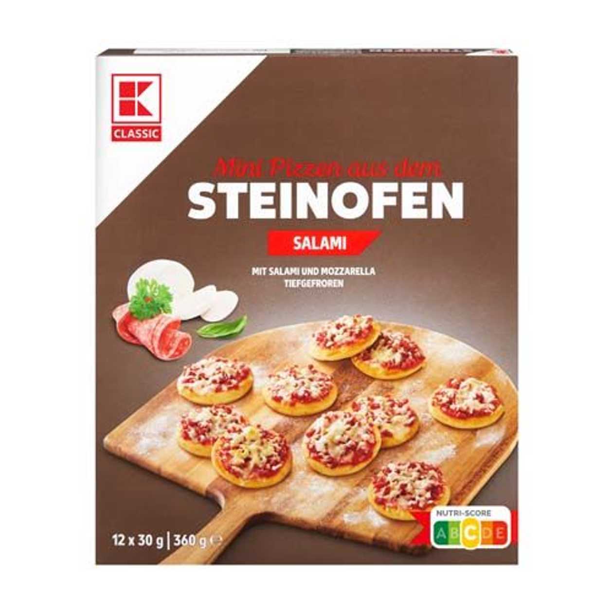 KLC MINI PIZZA CU SALAM 360G