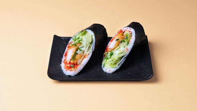 Shrimp burrito roll
