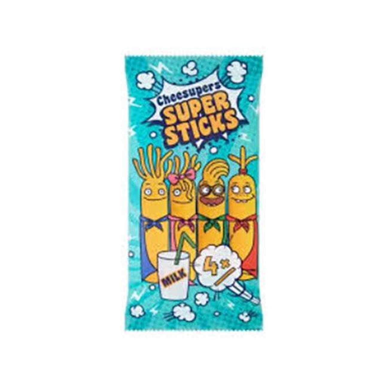 CHEESUPERS MOZZARELLA STICKS MIN38%80G