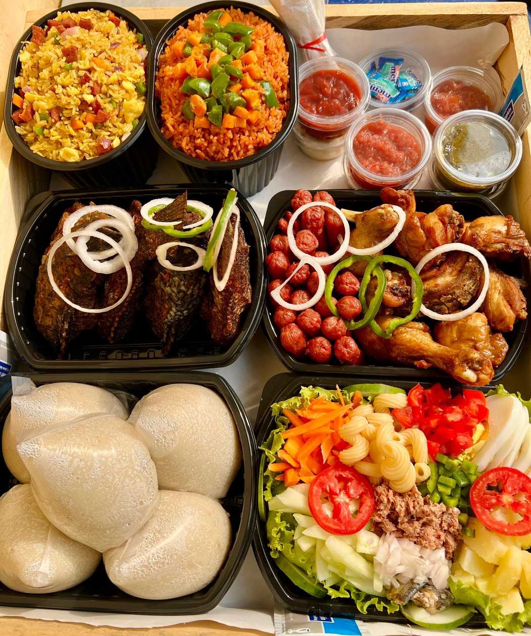 Food basket for 5 people