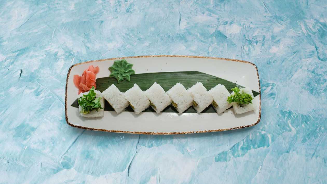 Vegan sushi