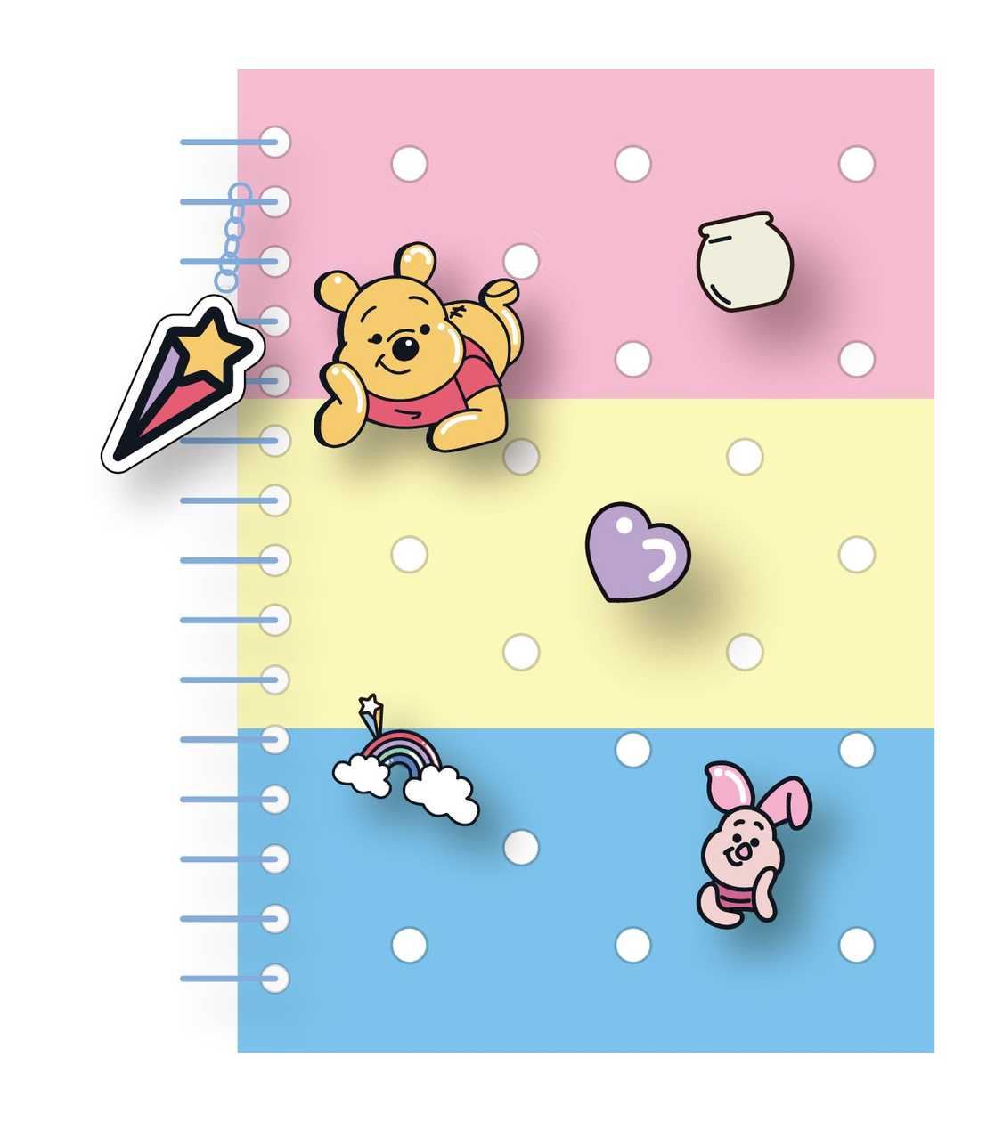 Disney Winnie-the-Pooh Collection Holes Book (80 Sheets)